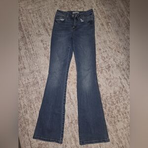 Flying Monkey Dark Blue Flare Jeans